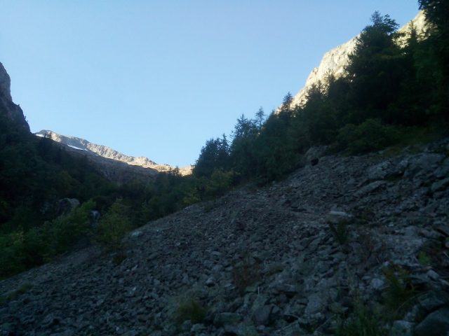 Montée à la cabane des sources