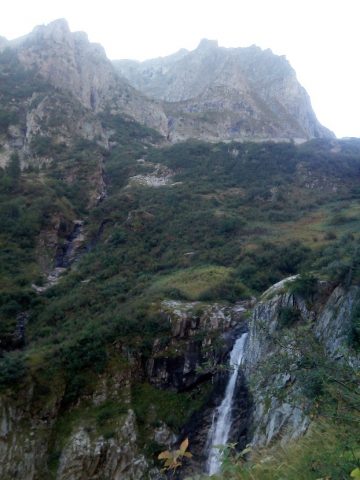 Montée à la cabane des sources